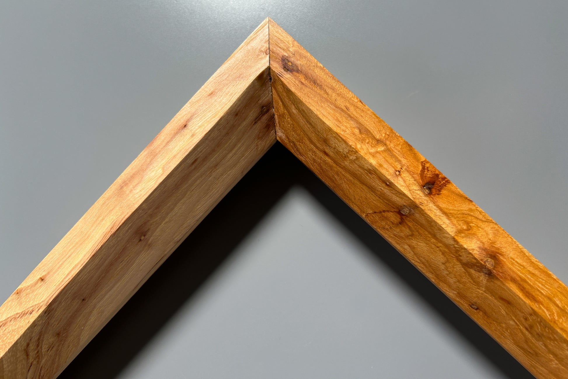 custom picture frame made in Europe Spalted maple 10x10 inches