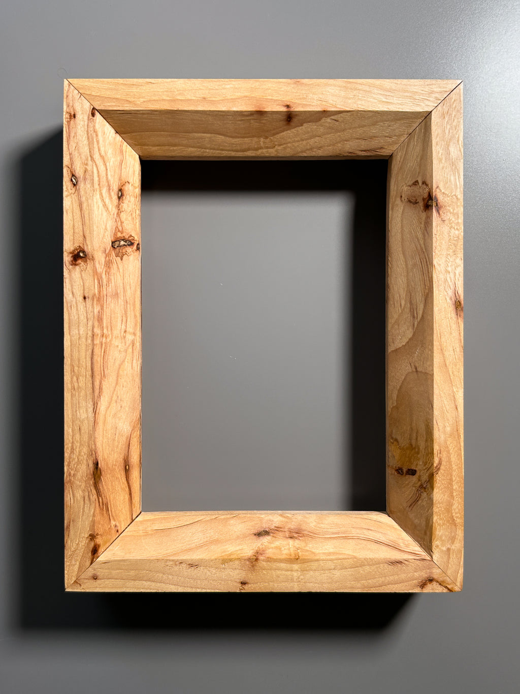 exotic hardwood picture frame Spalted Maple 5x7 inches