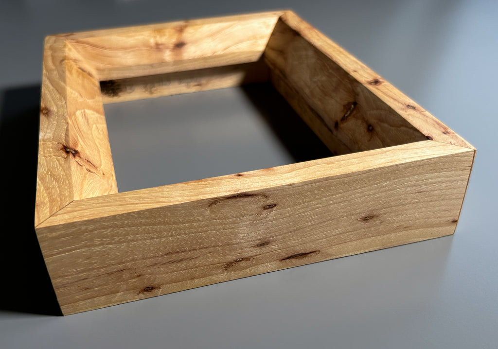 exotic hardwood picture frame Spalted Maple 5x7 inches
