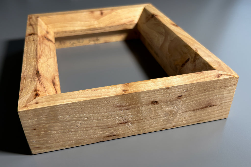 exotic hardwood picture frame Spalted Maple 5x7 inches