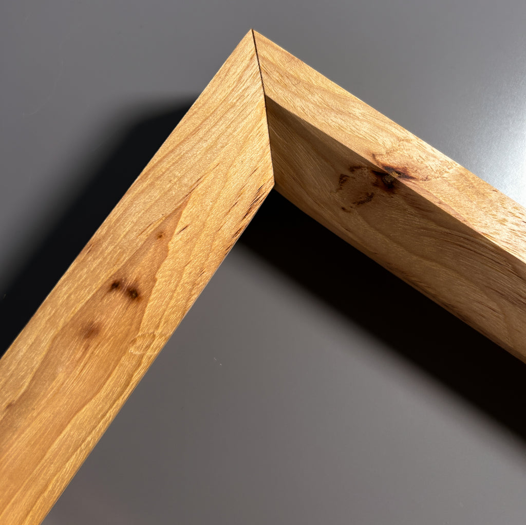 exotic hardwood picture frame Spalted Maple 5x7 inches