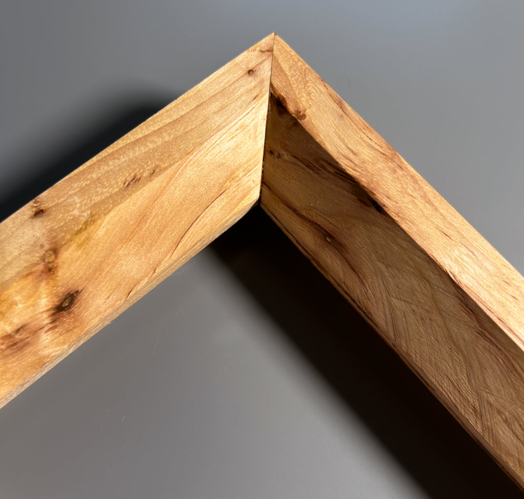 exotic hardwood picture frame Spalted Maple 5x7 inches