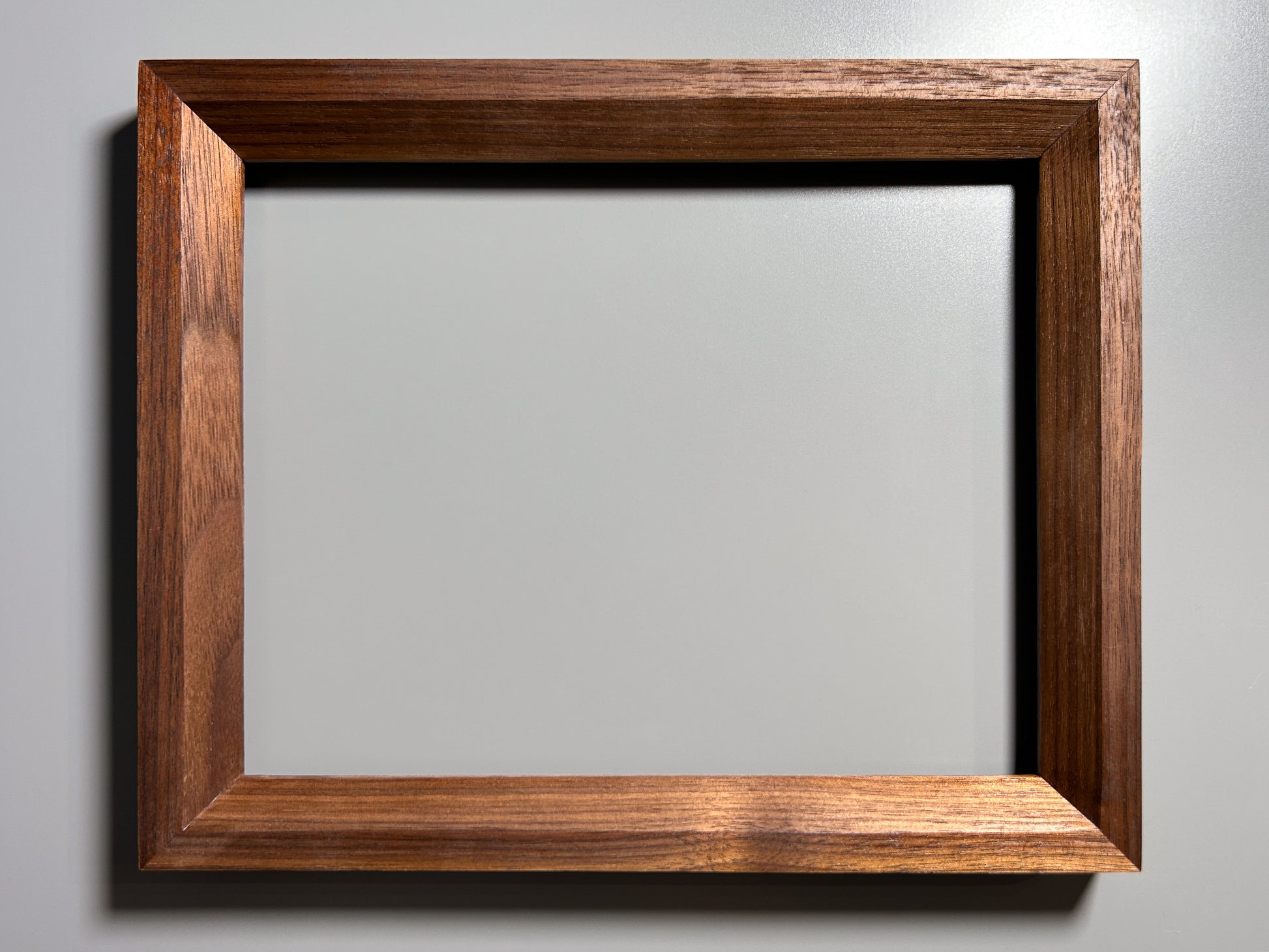 fine art frame handcrafted by artisan walnut 8x10 inches