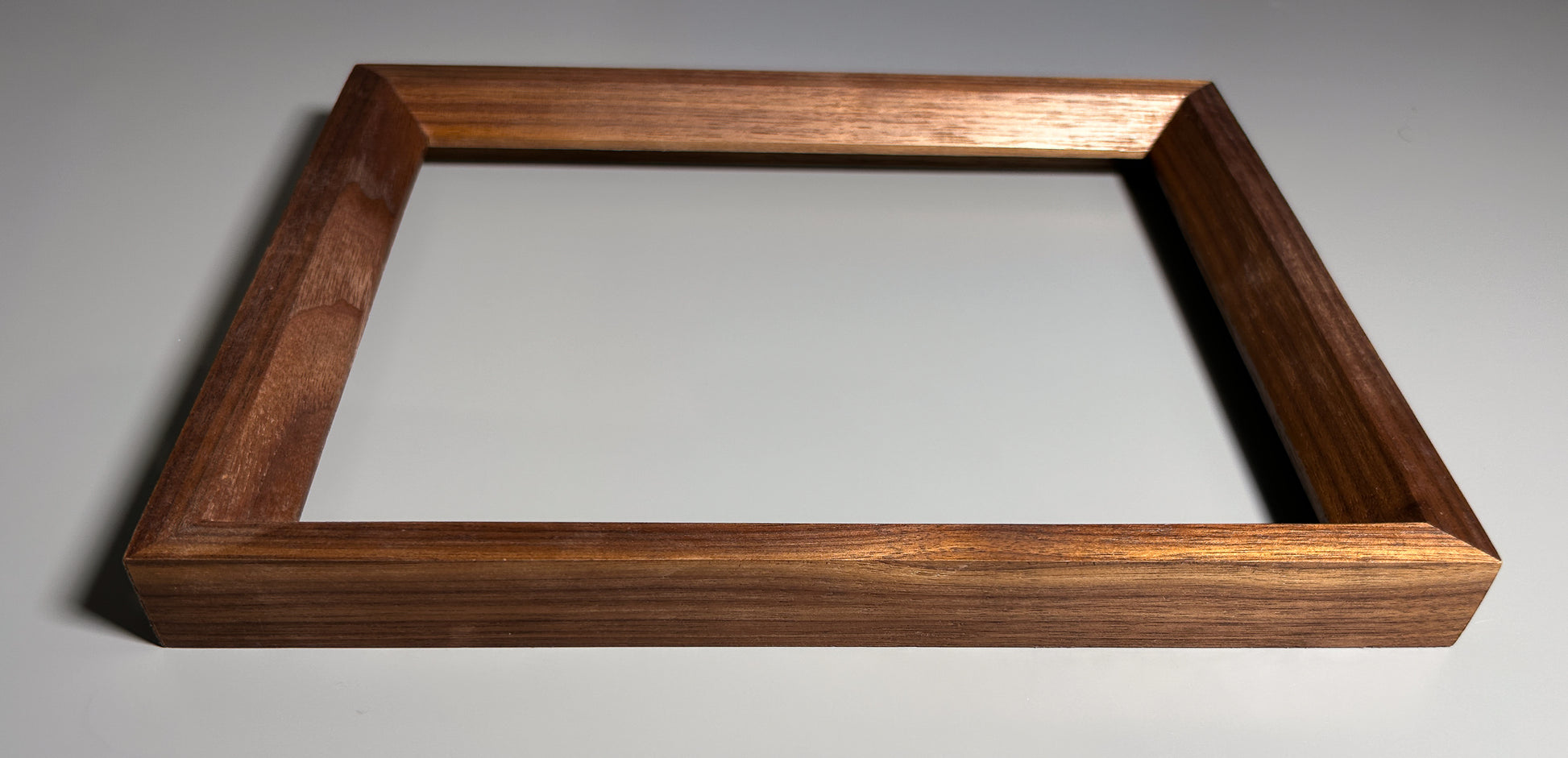 fine art frame handcrafted by artisan walnut 8x10 inches