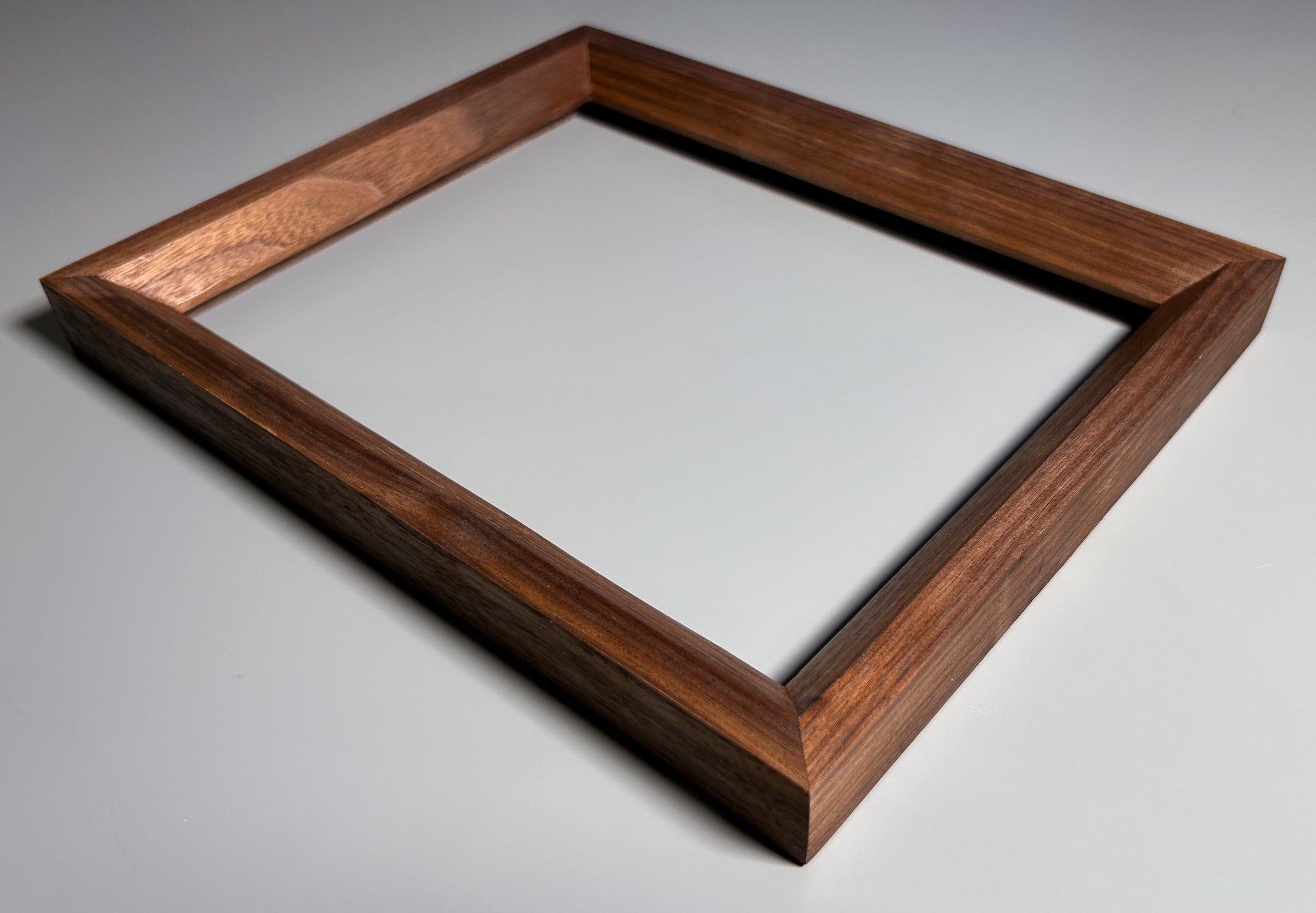 fine art frame handcrafted by artisan walnut 8x10 inches