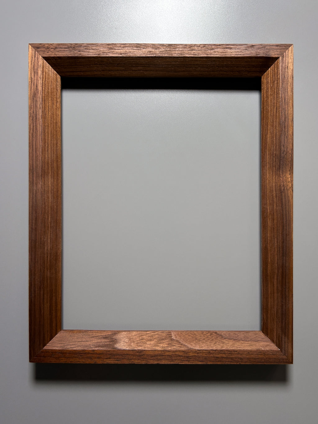 fine art frame handcrafted by artisan walnut 8x10 inches