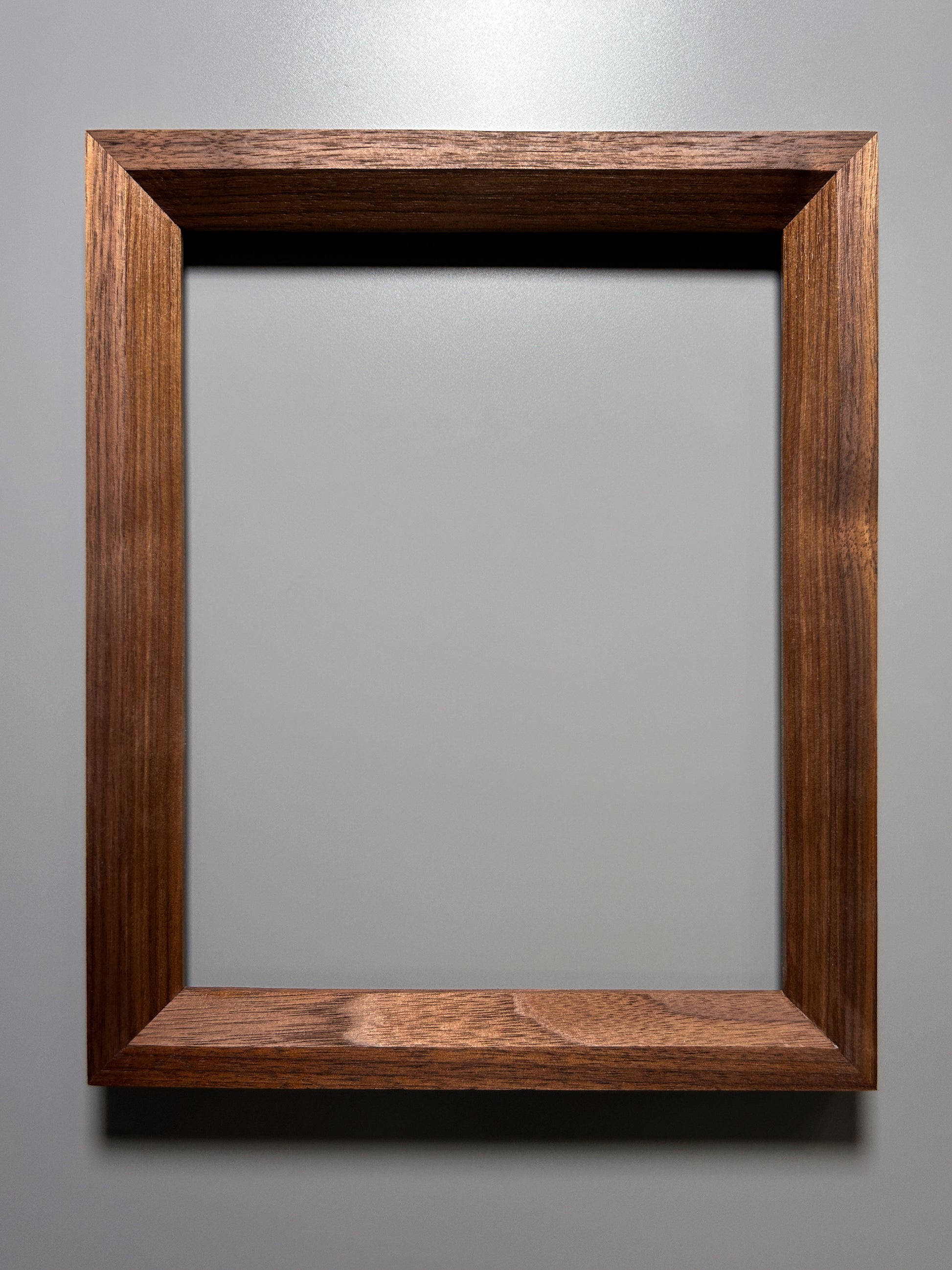 fine art frame handcrafted by artisan walnut 8x10 inches