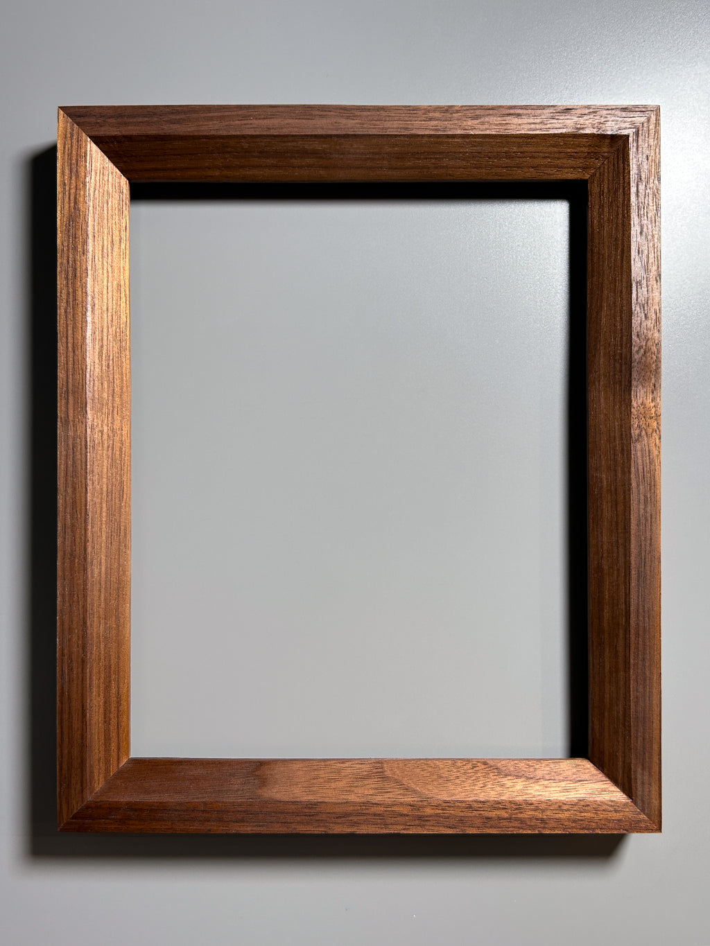 fine art frame handcrafted by artisan walnut 8x10 inches