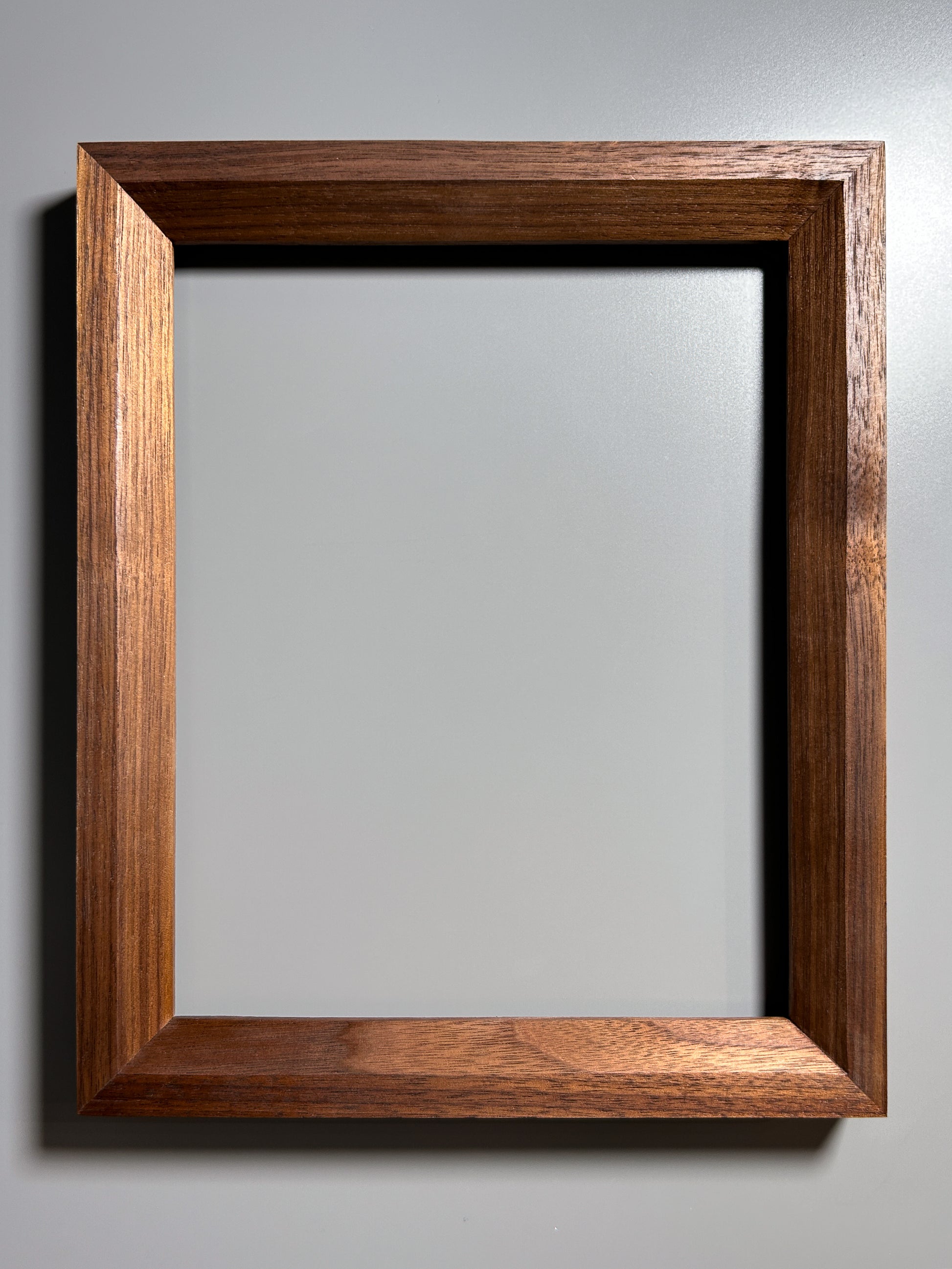 fine art frame handcrafted by artisan walnut 8x10 inches