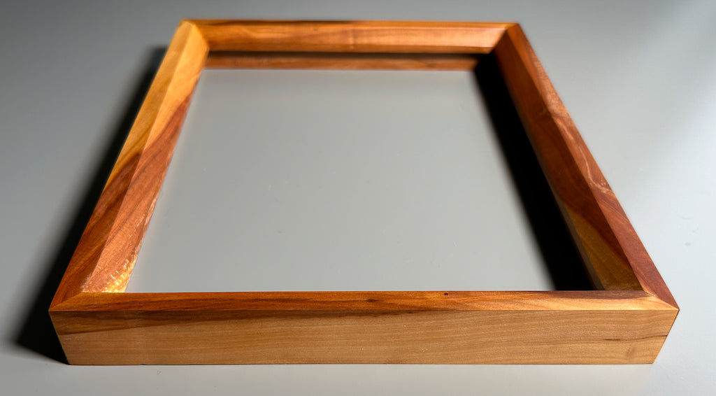 fine art handmade picture frame Pear wood 8x10 inches