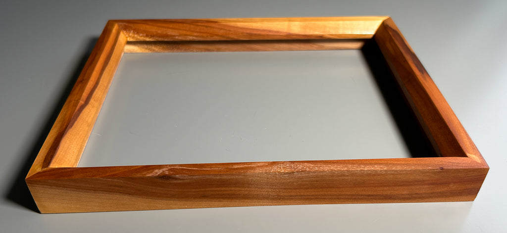 fine art handmade picture frame Pear wood 8x10 inches