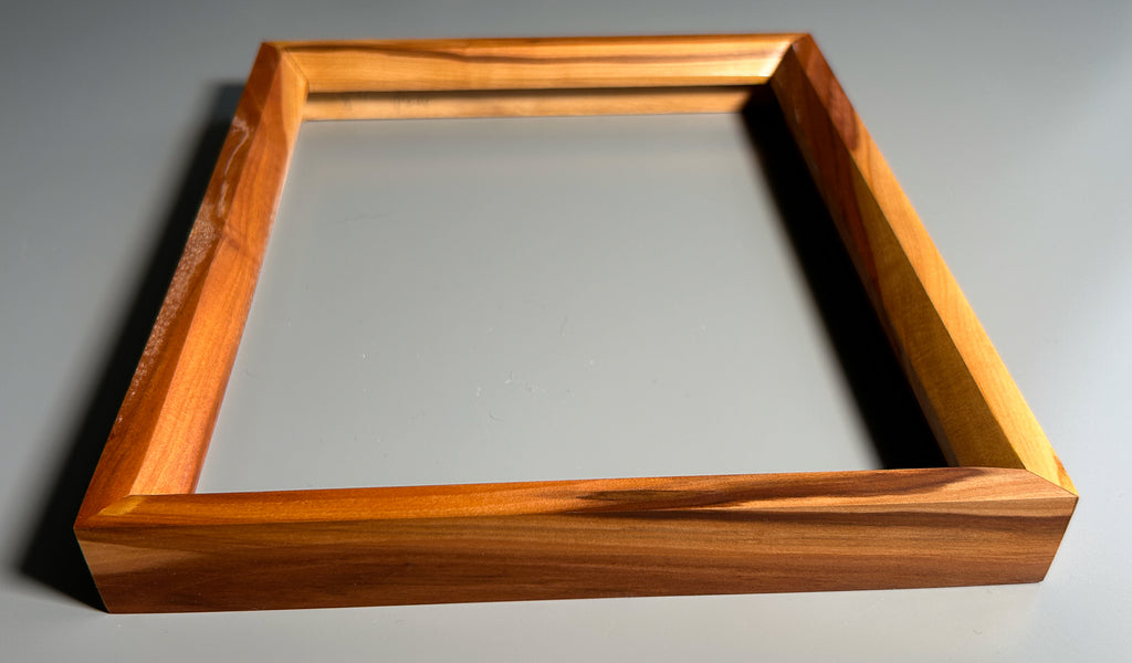 fine art handmade picture frame Pear wood 8x10 inches