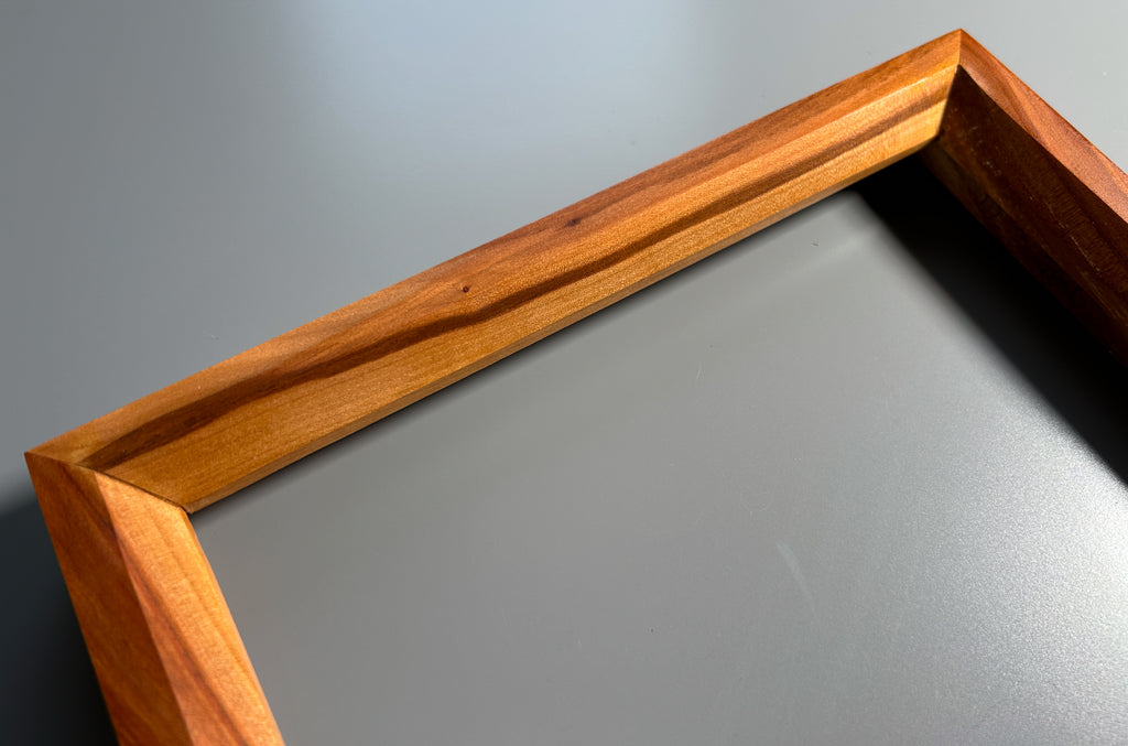 fine art handmade picture frame Pear wood 8x10 inches