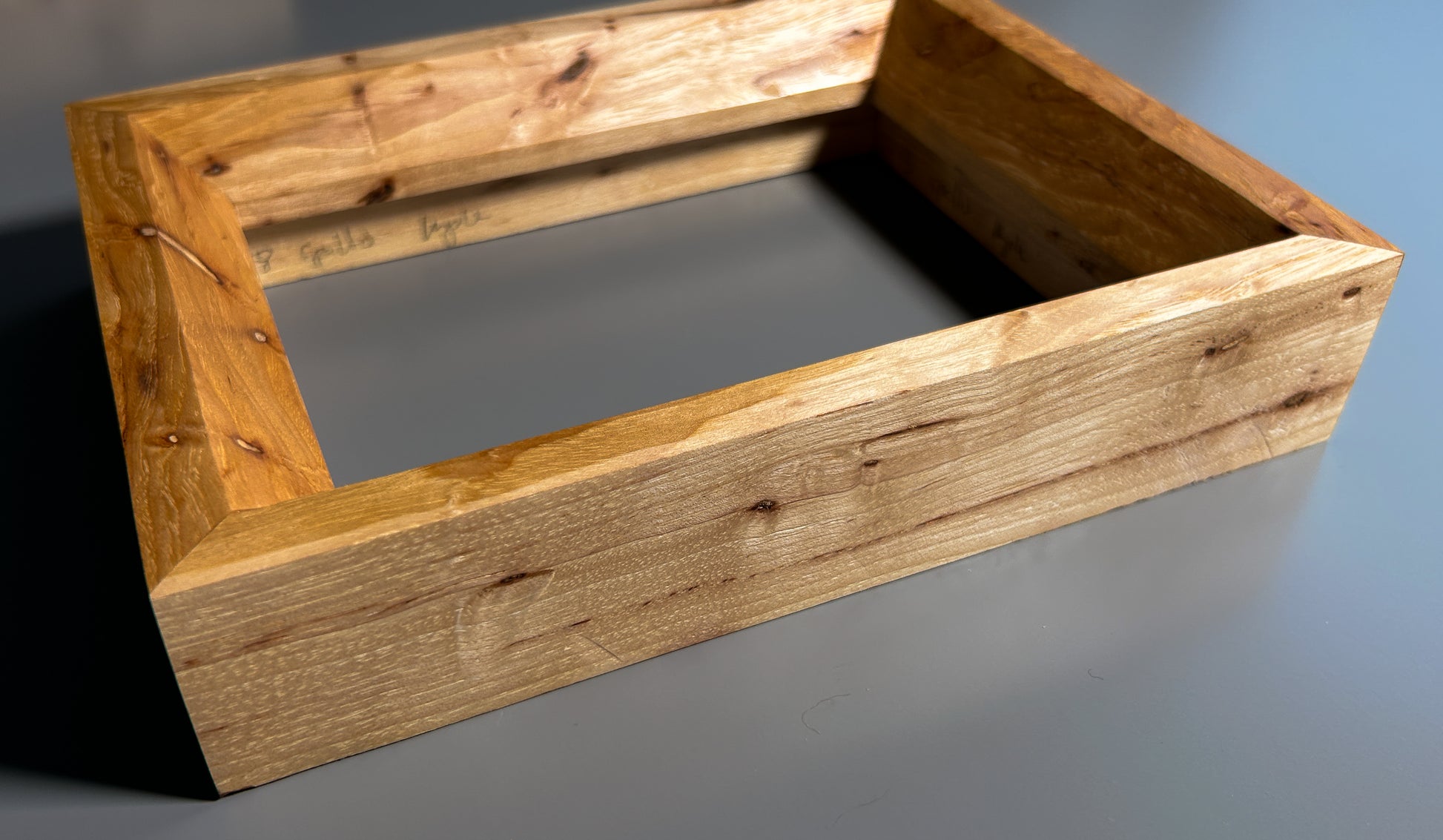 handmade Spalted Maple picture frame 5x7 inches