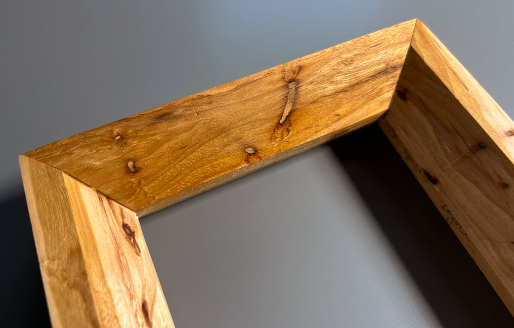 handmade Spalted Maple picture frame 5x7 inches