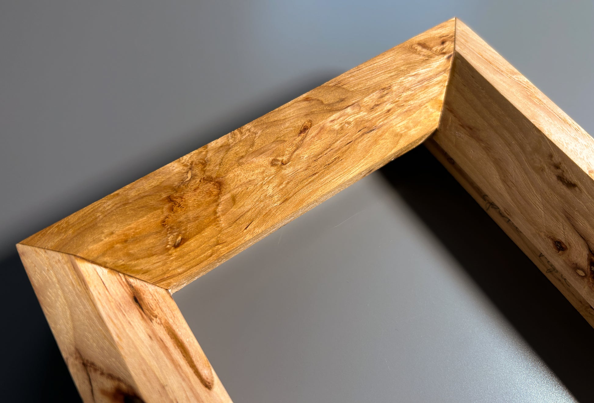 handmade Spalted Maple picture frame 5x7 inches