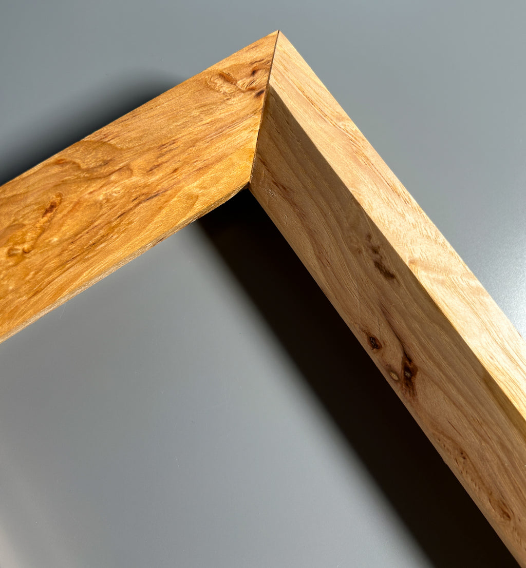 handmade Spalted Maple picture frame 5x7 inches