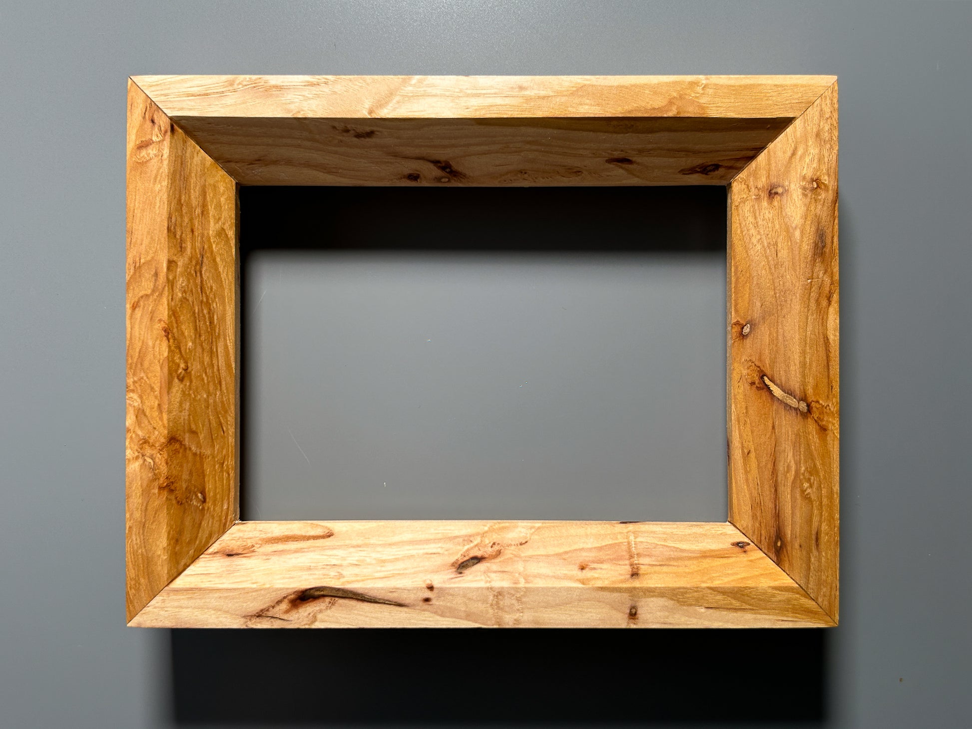 handmade Spalted Maple picture frame 5x7 inches