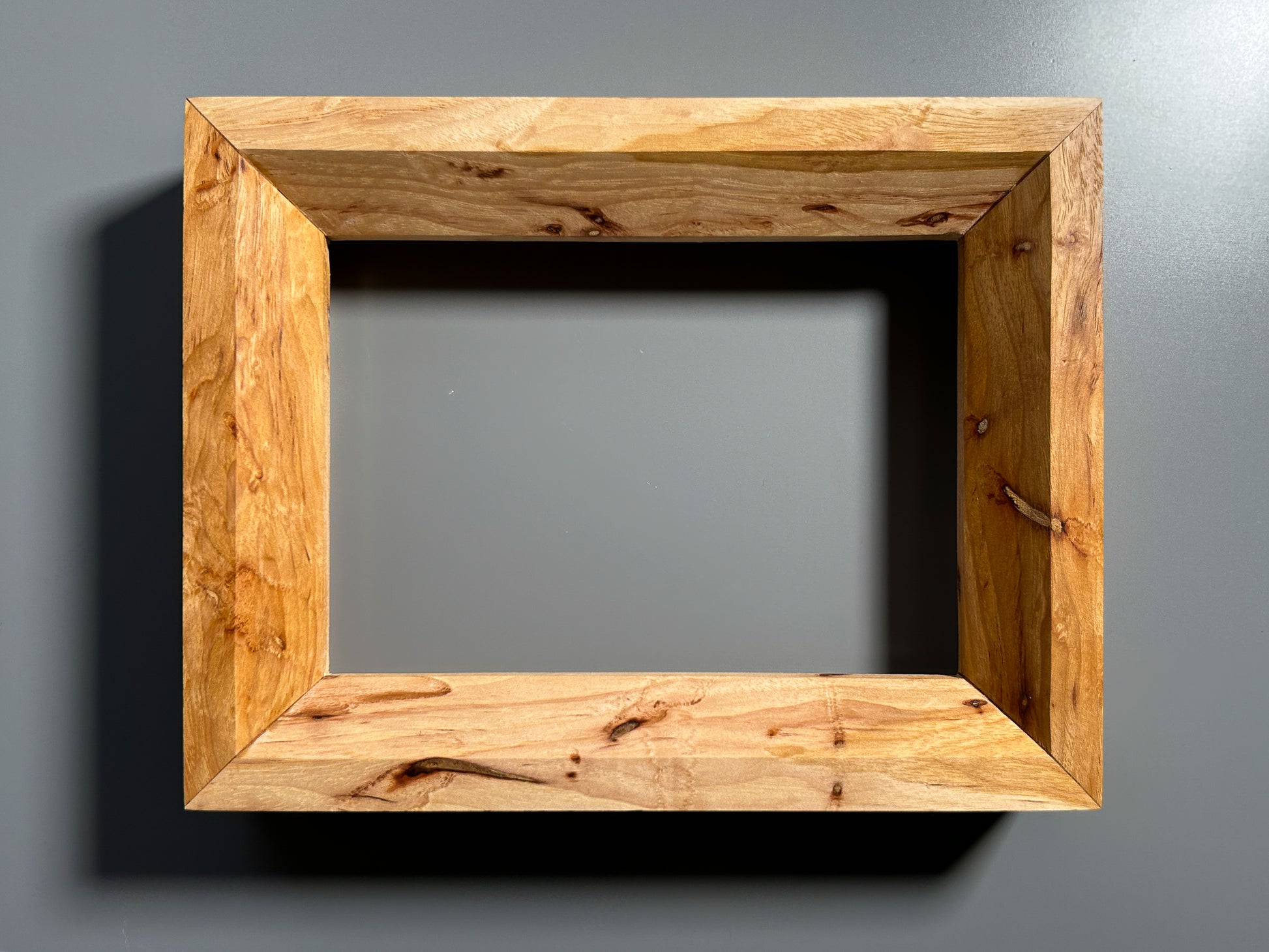 handmade Spalted Maple picture frame 5x7 inches