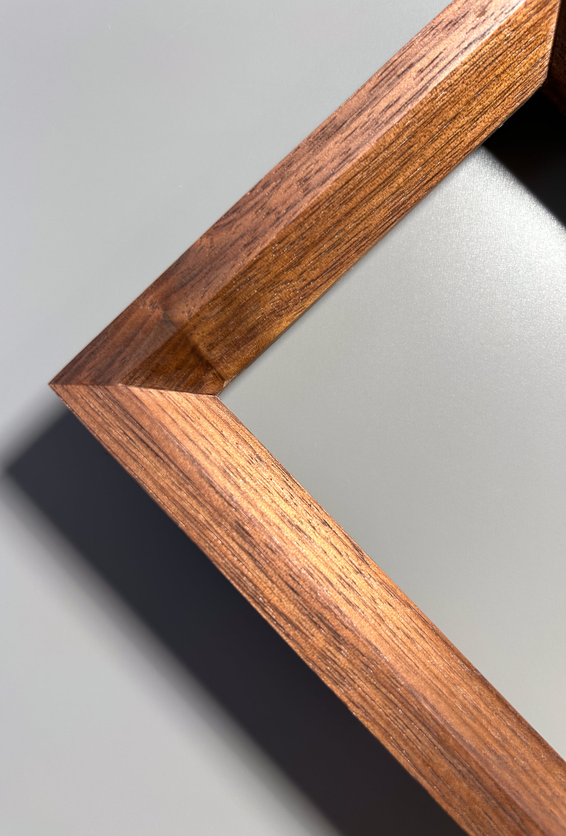 handmade wooden picture frame walnut 4x6 inches