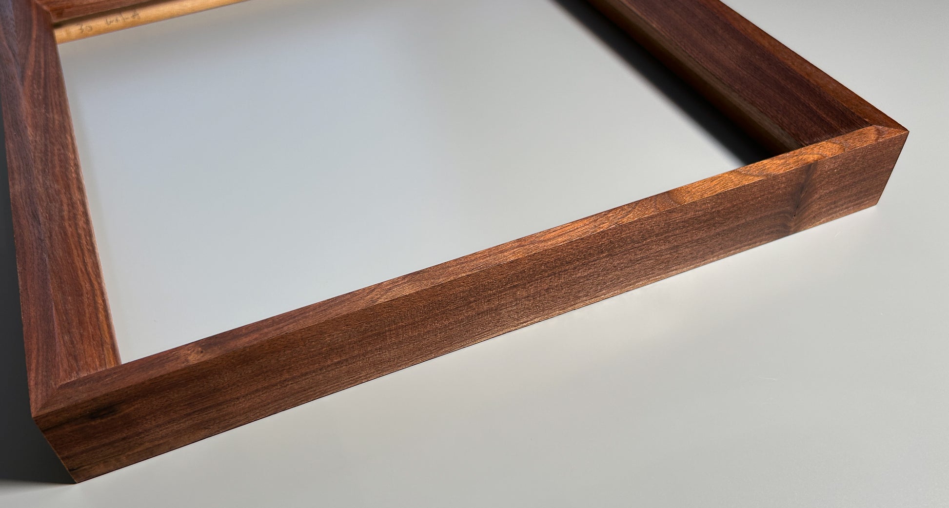 heirloom quality handmade frame Walnut 12x12 inches