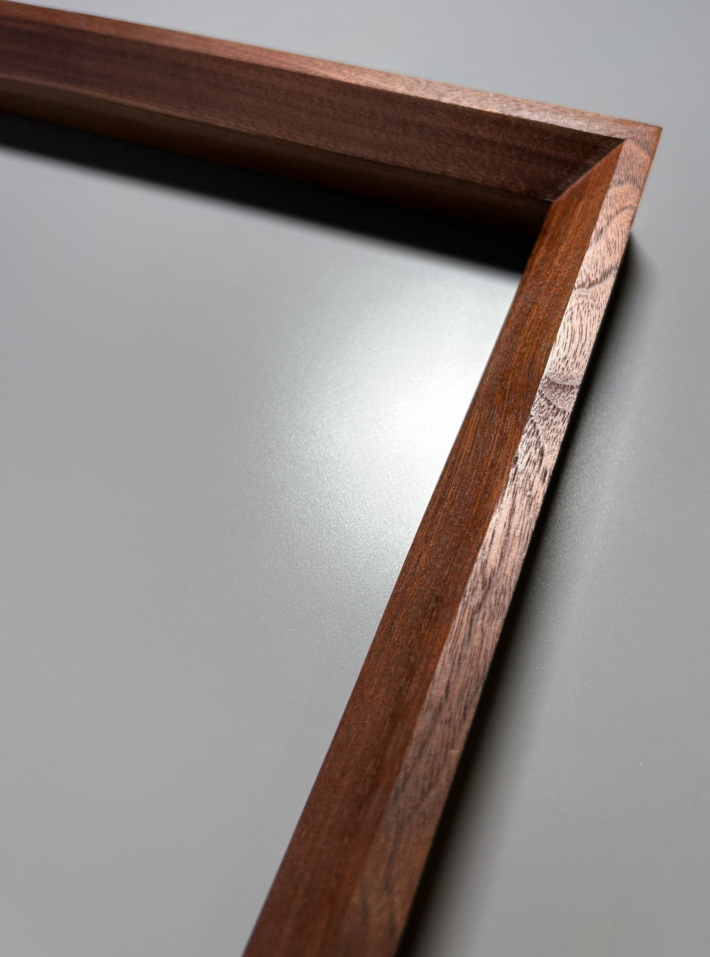 heirloom quality handmade frame Walnut 12x12 inches