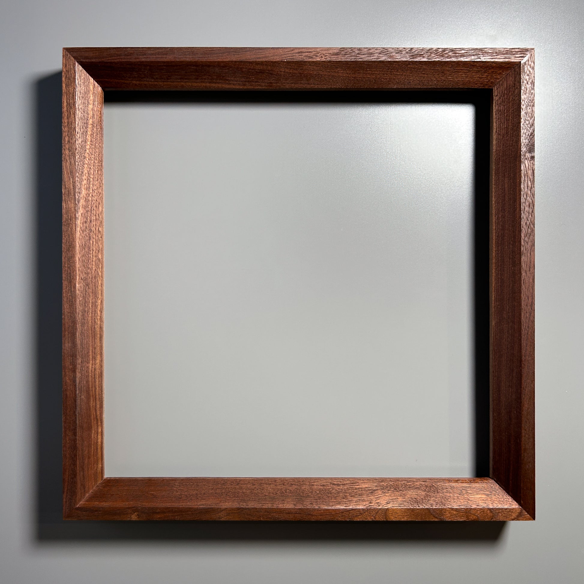 heirloom quality handmade frame Walnut 12x12 inches