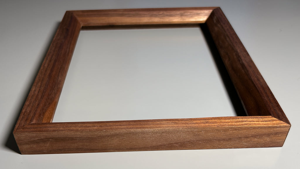 one of a kind handmade picture frame walnut 8x10 inches