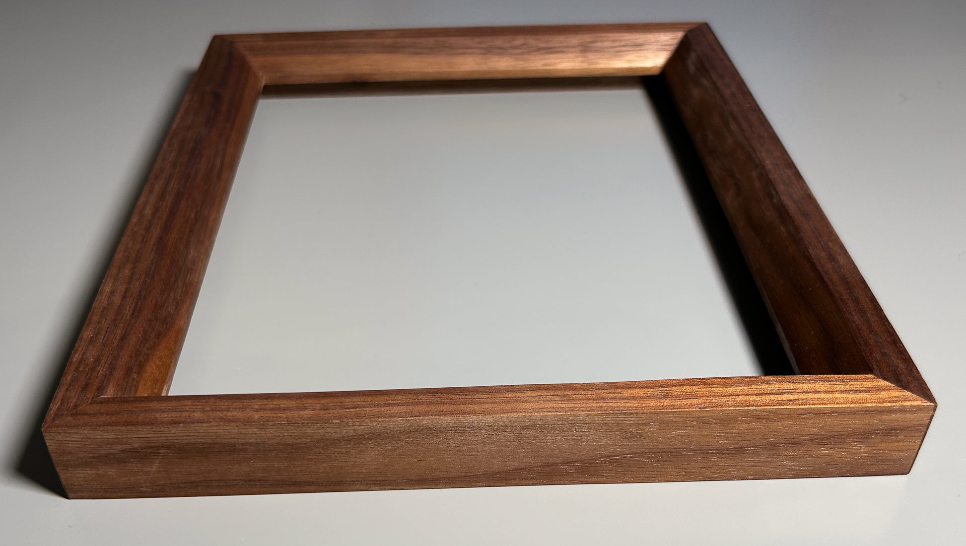 one of a kind handmade picture frame walnut 8x10 inches