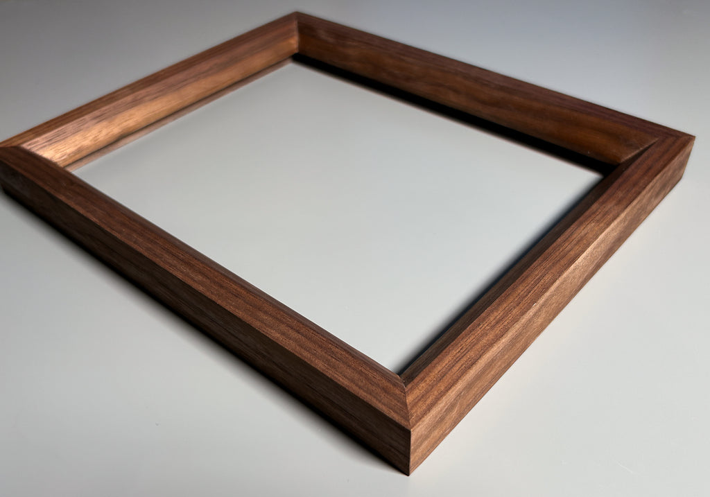 one of a kind handmade picture frame walnut 8x10 inches