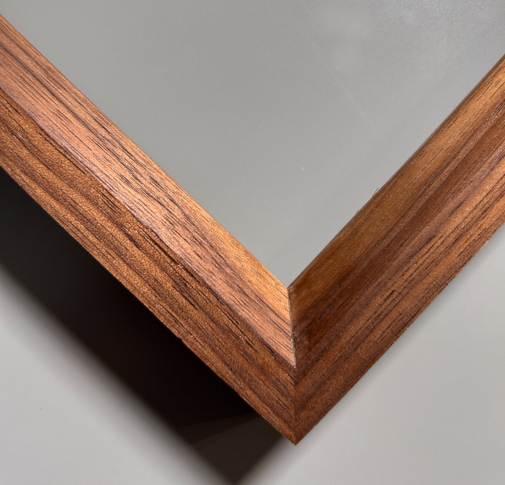 one of a kind handmade picture frame walnut 8x10 inches