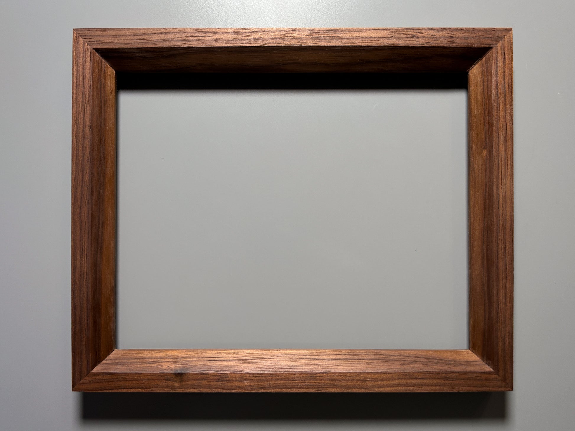 one of a kind handmade picture frame walnut 8x10 inches