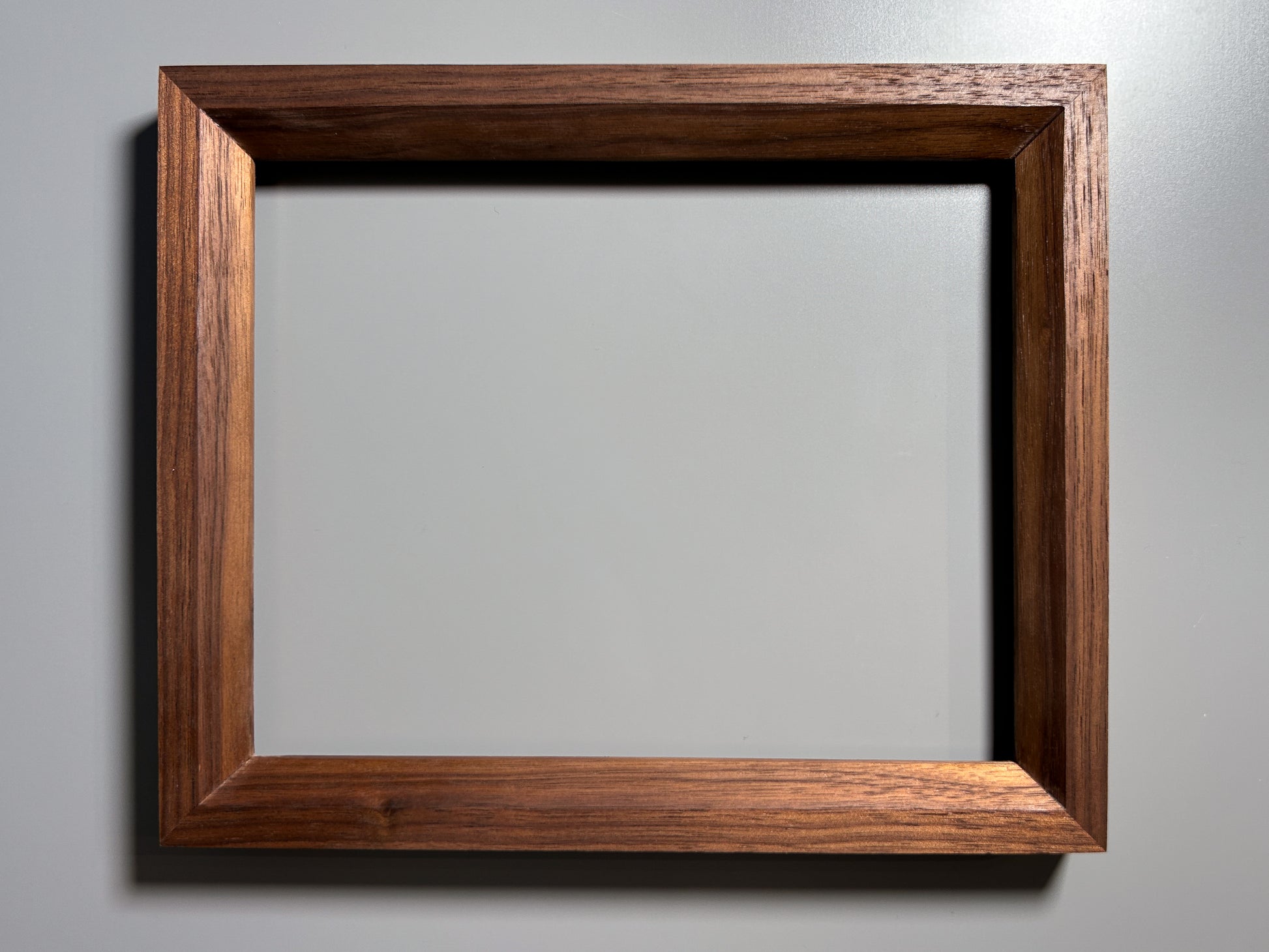 one of a kind handmade picture frame walnut 8x10 inches