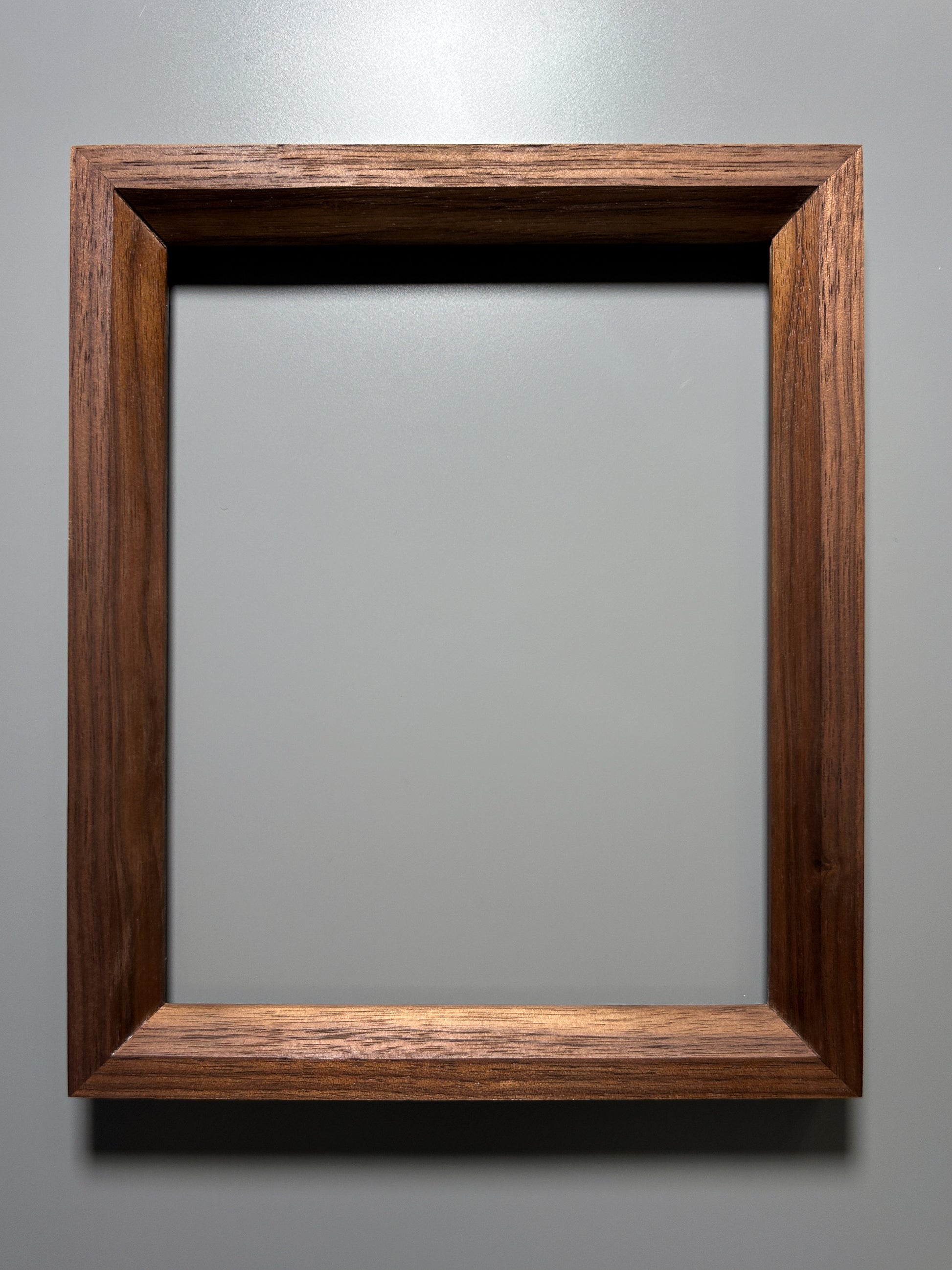 one of a kind handmade picture frame walnut 8x10 inches