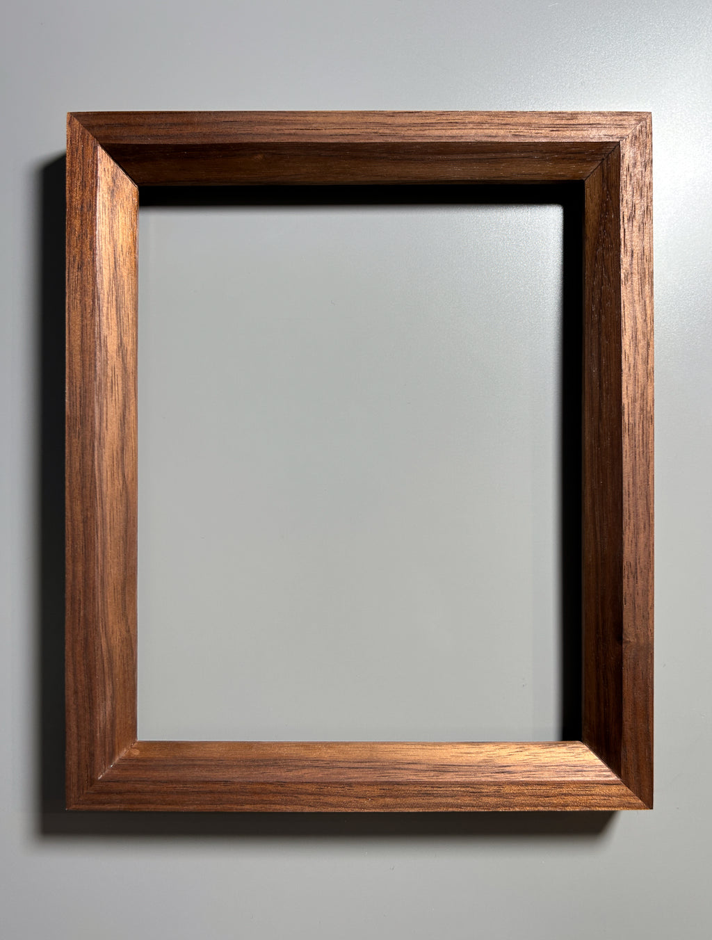 one of a kind handmade picture frame walnut 8x10 inches