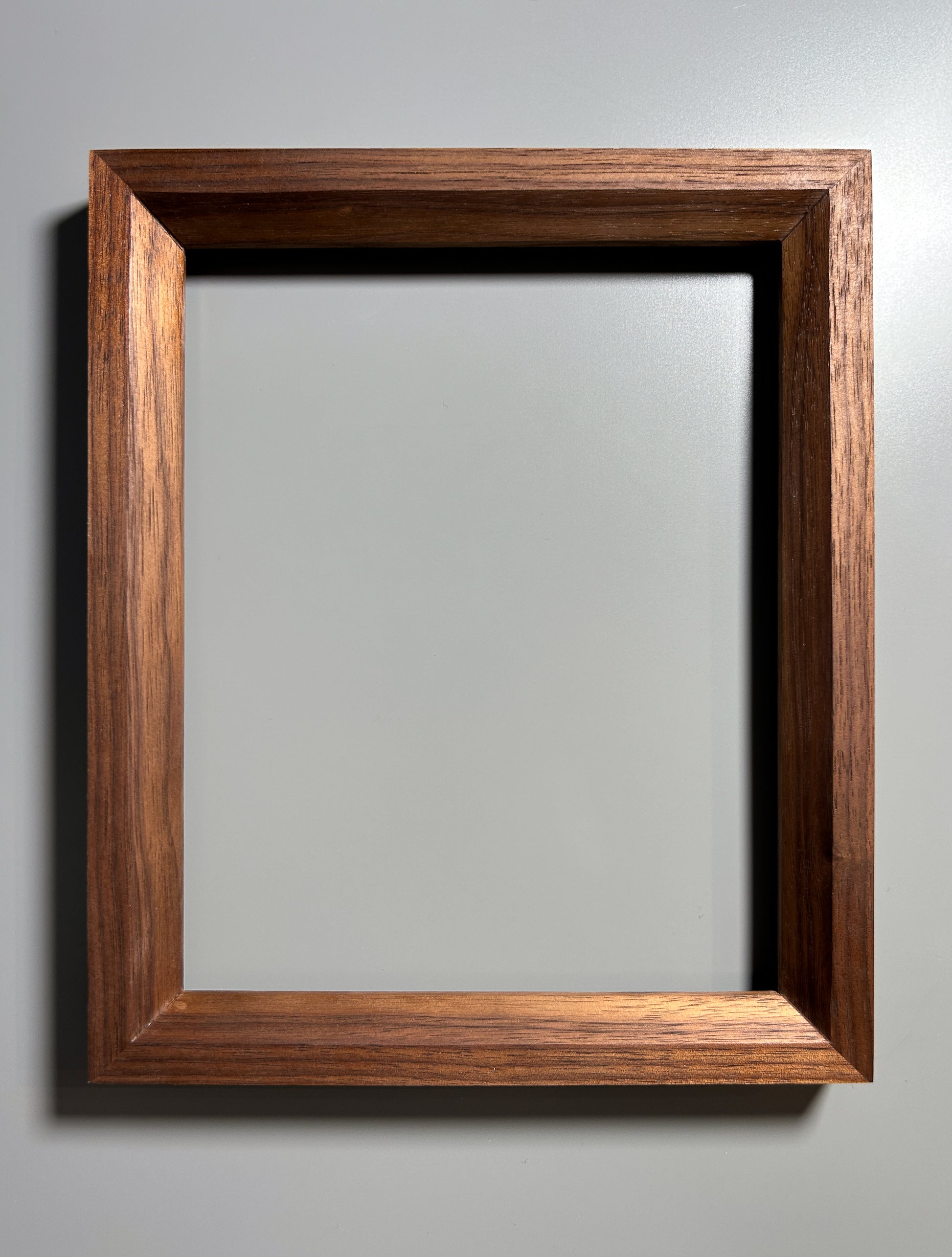 one of a kind handmade picture frame walnut 8x10 inches