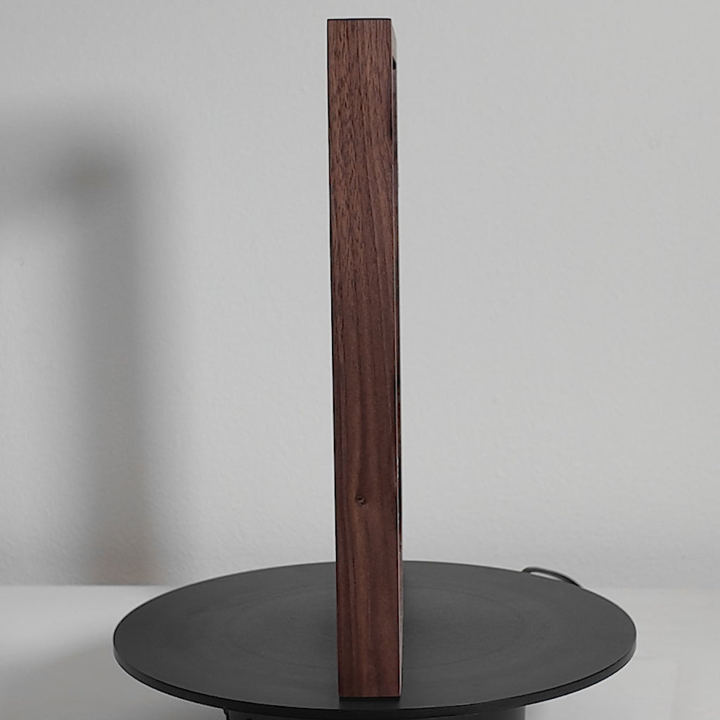 artisan picture frame made from exotic wood walnut 8x10 inches