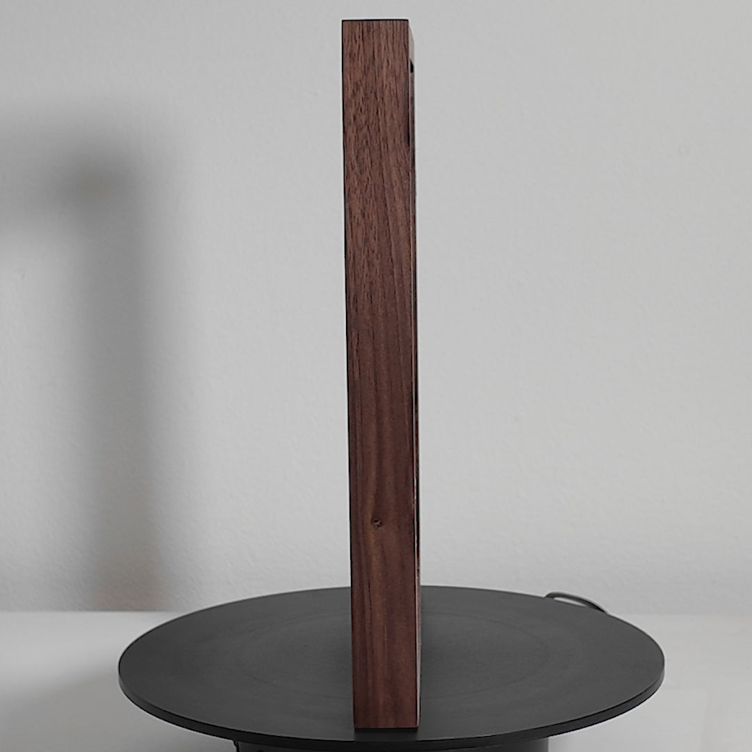 artisan picture frame made from exotic wood walnut 8x10 inches