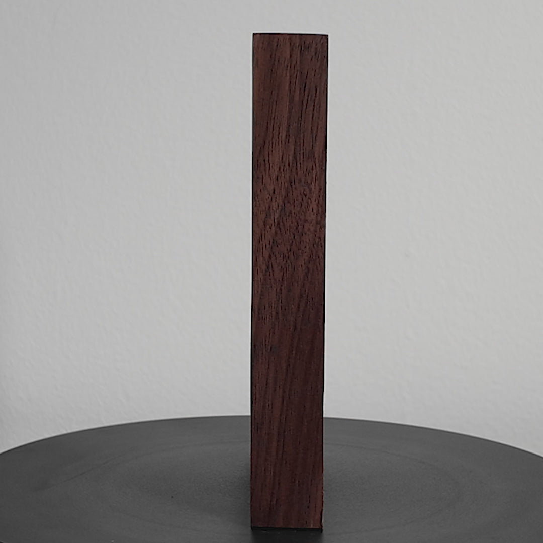 sustainably sourced exotic wood frame walnut 4x6 inches