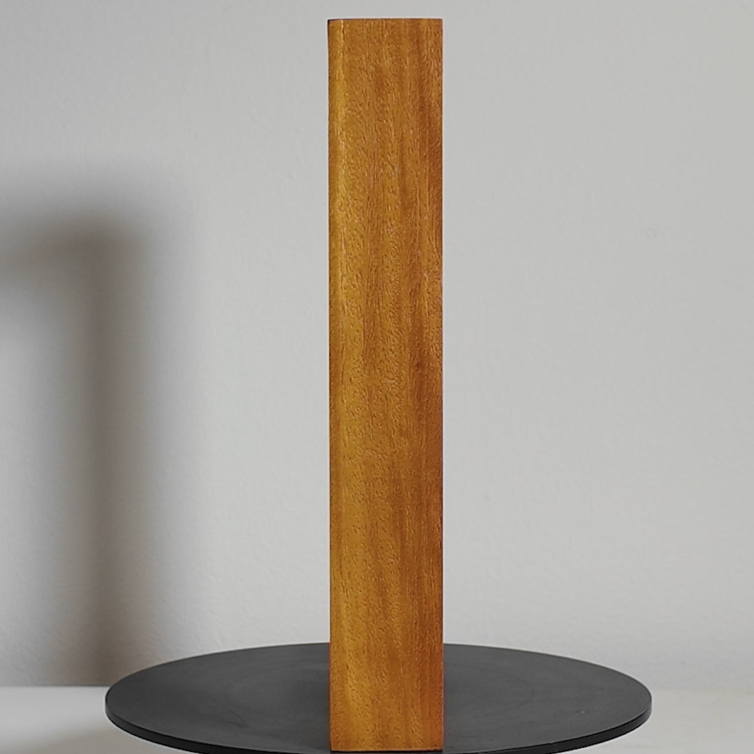 Artisan picture frame built from exotic Box Elder wood in Europe 8x10 inches