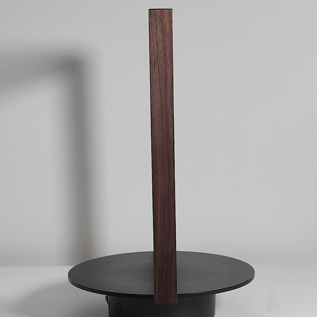 solid wood frame handcrafted by artist walnut 12x12 inches