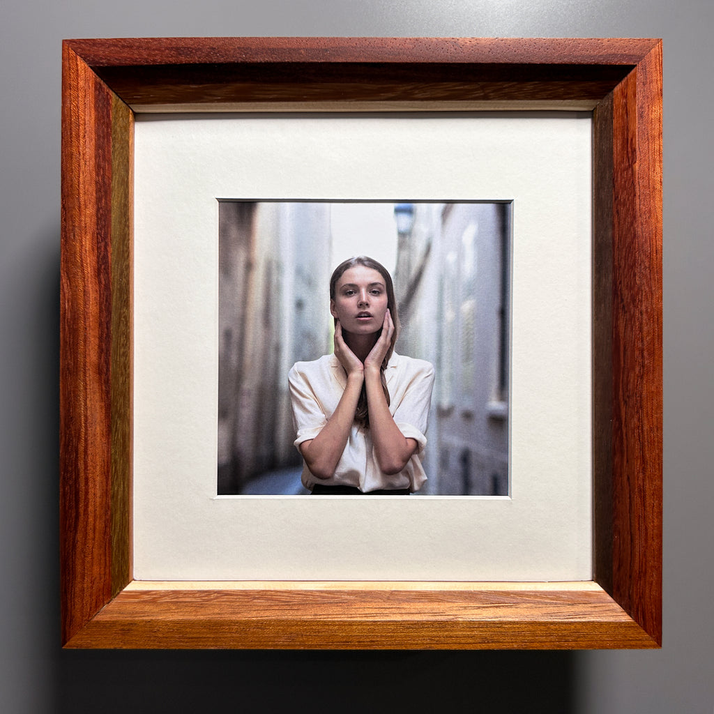 reclaimed wood handmade photo frame 10x10 inches