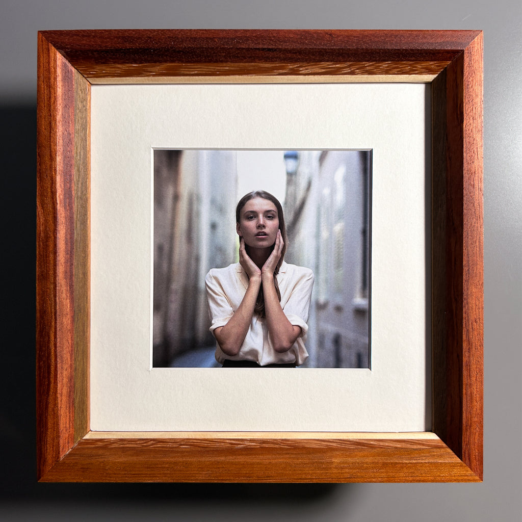 reclaimed wood handmade photo frame 10x10 inches