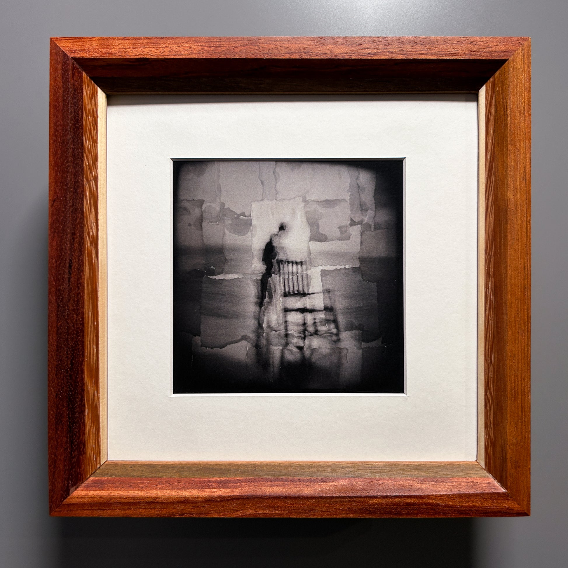 reclaimed wood handmade photo frame 10x10 inches