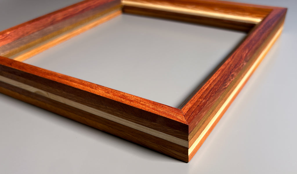 reclaimed wood handmade photo frame 10x10 inches