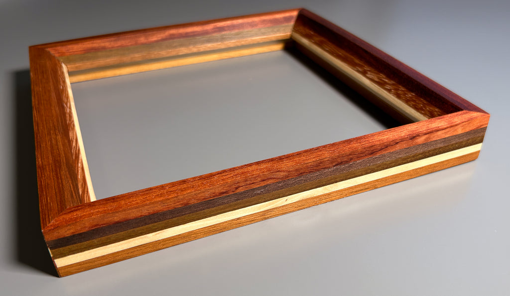 reclaimed wood handmade photo frame 10x10 inches