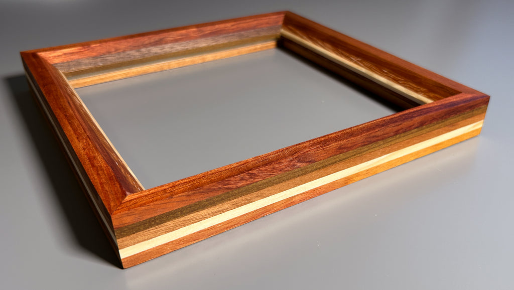 reclaimed wood handmade photo frame 10x10 inches